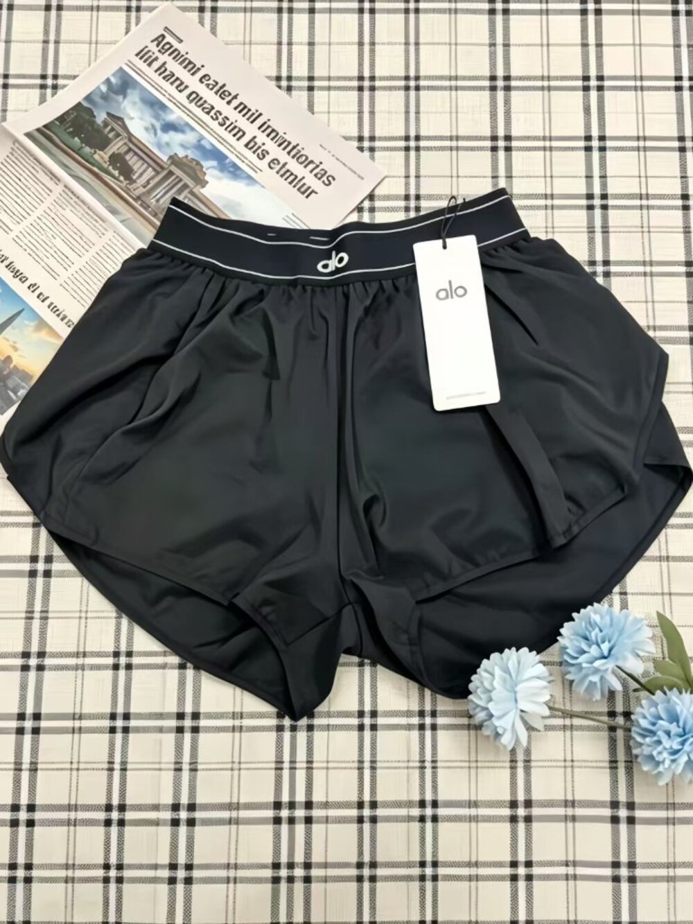 NWT Alo Yoga Match Point Short Black 🏌️‍♀️ Comfortable and versatile 😘 Sz S/M